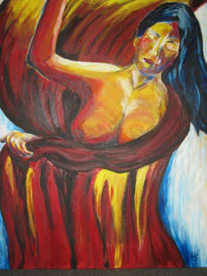 80 * 100 cm - Acryl auf Leinwand