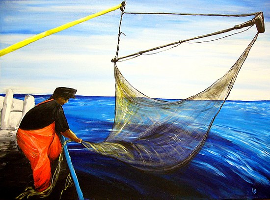 100 * 80 cm - Acryl auf Leinwand